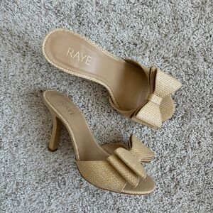New Revolve Raye Heels with Dust Bag